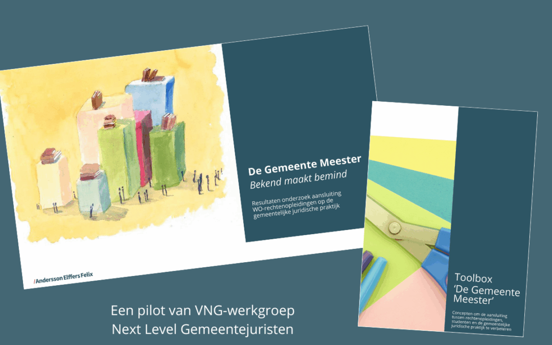 Gemeenten zoeken juridisch talent: pilot De Gemeente Meester levert eerste handvatten